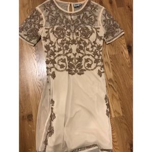 ASOS Nude Mini Dress